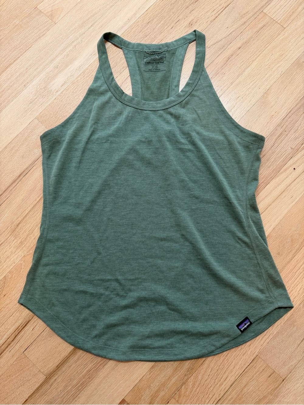 Patagonia Women's Green Capilene Cool Tank Top XS